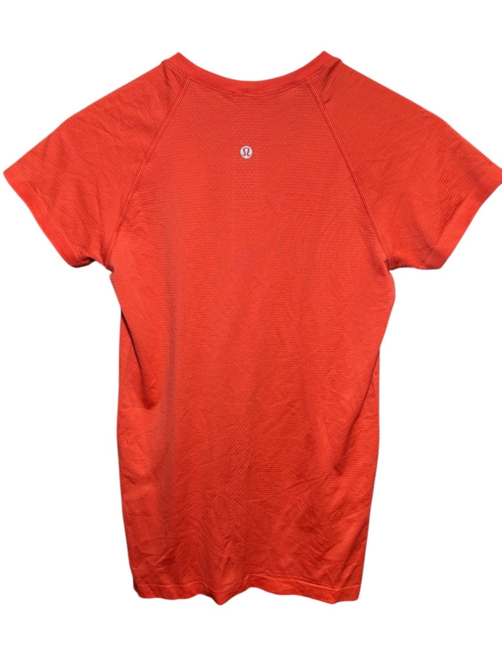 Lululemon Swiftly Tech Short Sleeve 2.0 Shirt Red Orange Heathered  size 6